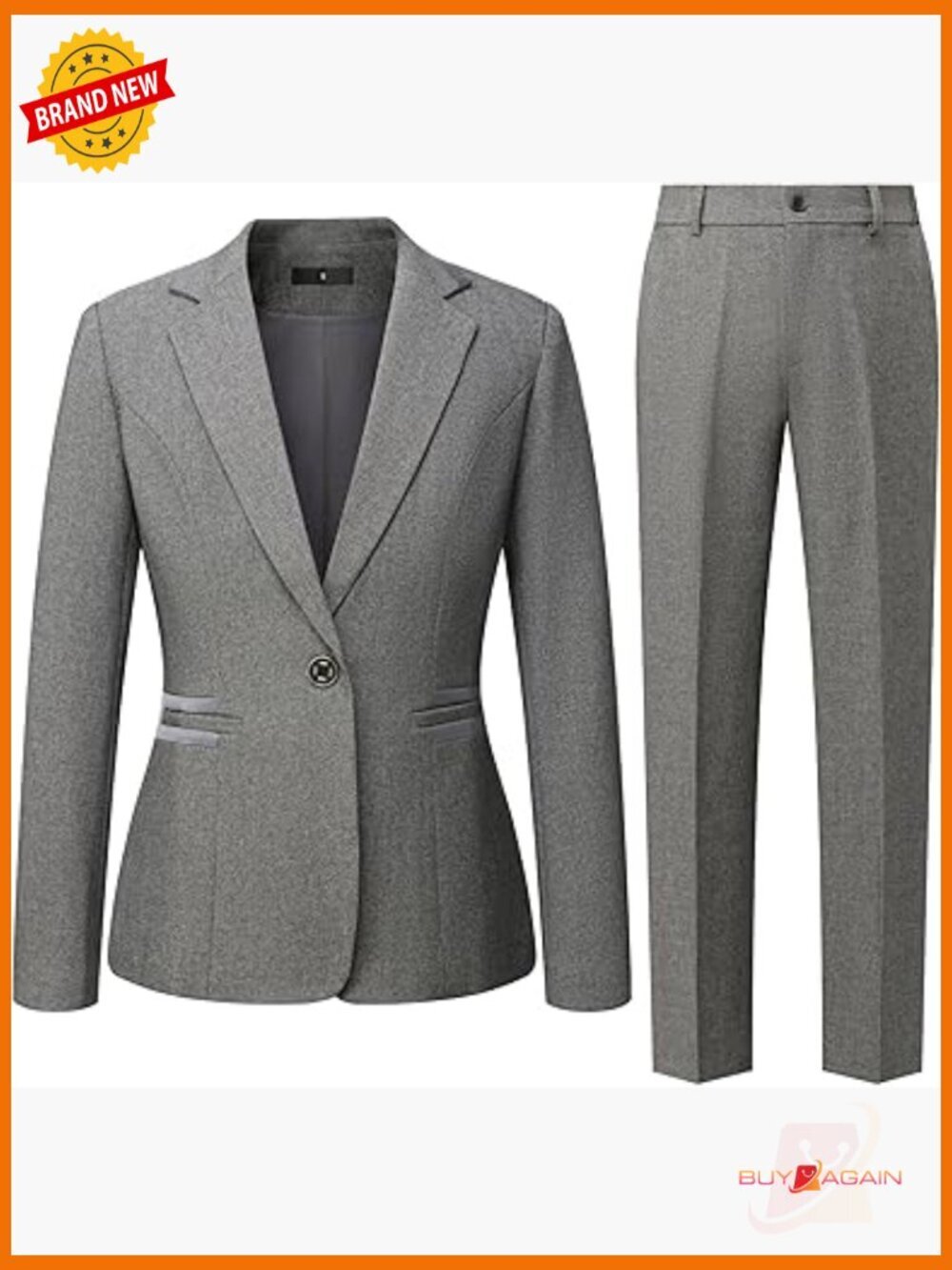 Women's 2 Piece Blazer Pants Suit Set Business Casual Work Outfits